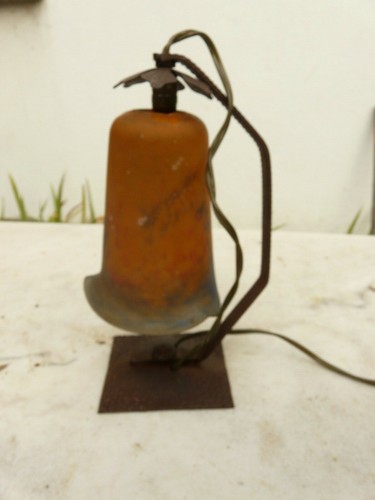 Ancienne lampe fer forge - ancienne, en
