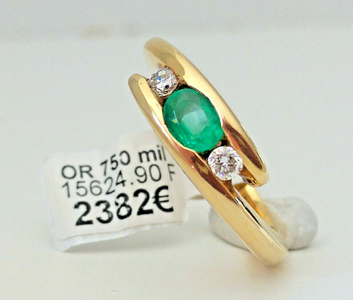 Bague jaune carats neuve - or,