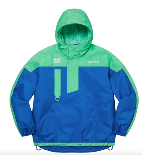 Supreme umbro hooded anorak - hooded,
