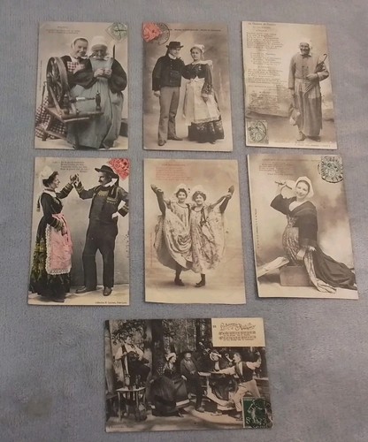 Lot carte postale ancienne - carte,