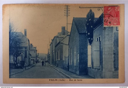 Palis rue serée - (aube),