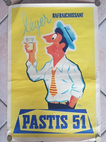 Affiche poster pastis - poster, 51