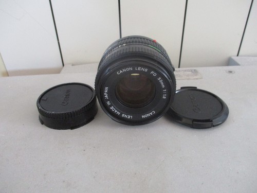 Lens objectif canon 50mm - canon, fd