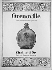 PUBLICITÉ 1927 GRENOVILLE