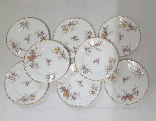Assiettes art nouveau - assiettes, en