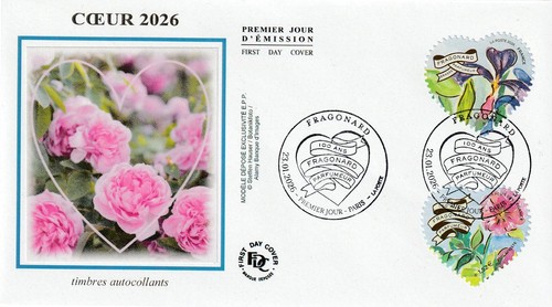 Fdc 2026 enveloppe 1er - fdc, 2026_enveloppe