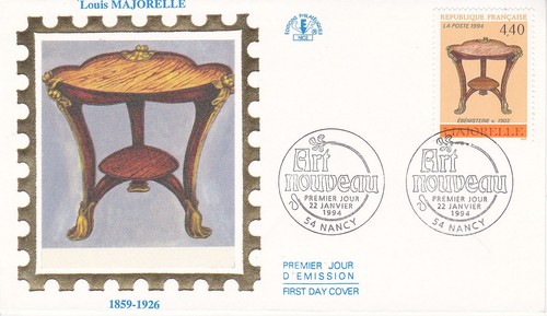 Enveloppe 1er jour - art, nouveau