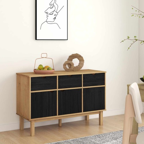 Buffet 114x43x73 bois - buffet, 114x43x73,5