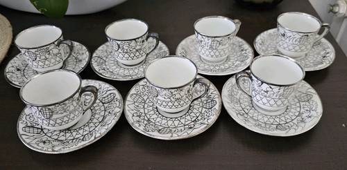 Tasses moka porcelaine de - 7,