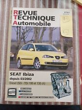 Revue technique SEAT IBIZA 1.9 SDi TDi 100 130 CH STELLA SIGNO SPORT depuis 2002
