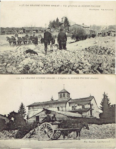 Cpa marne 1914 vue - cpa,