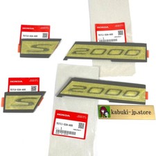 Honda Genuine S2000 2000-2009 CR Emblem S+2000 LH RH 2 Set OEM Japon