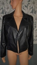 PAUL BRIAL Perfecto simili cuir noir Taille 2