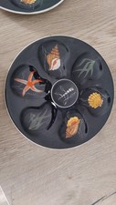 Assiette huitre faience - huitre,