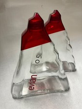 Lot de 2 bouteilles  EVIAN  - 2005 /    vide    /    collector