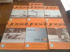 Lot Magazines Vintage Van Lysebeth Numéro 227 228 229 230 231 232 la revue Yoga