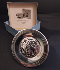 BEURRIER COQUILLE, Type COQUILLOR, Métal Argenté PRODUX Boîte d'Origine Vintage