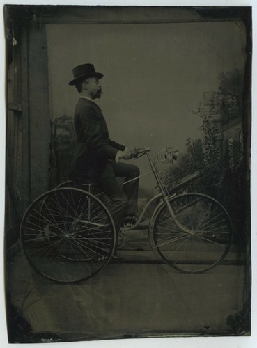 Ferrotype circa 1880 - ., homme