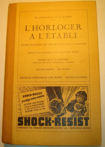 Horloger etabli par - l'horloger,