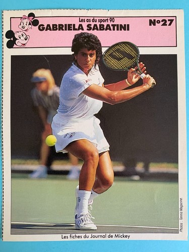 Gabriela sabatini rare - gabriela, sabatini,