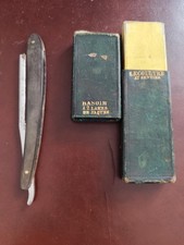 Rasoir droit vintage (1910) Jacques lecoultre au sentier