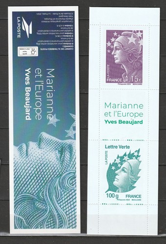 2024 france carnet entier - france, non
