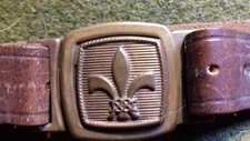 Ceinturon eclaireur scouts - ceinturon,