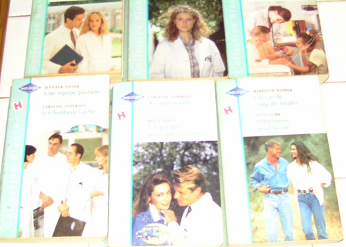 Lot livres harlequin - 6,