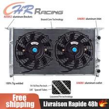 2 ROW ALUMINUM RACING RADIATOR
