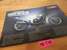 Yamaha Genesis technologie brochure catalogue moto prospectus prospekt pub