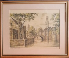 FRANCIS BARDAY "BRUGES- LE