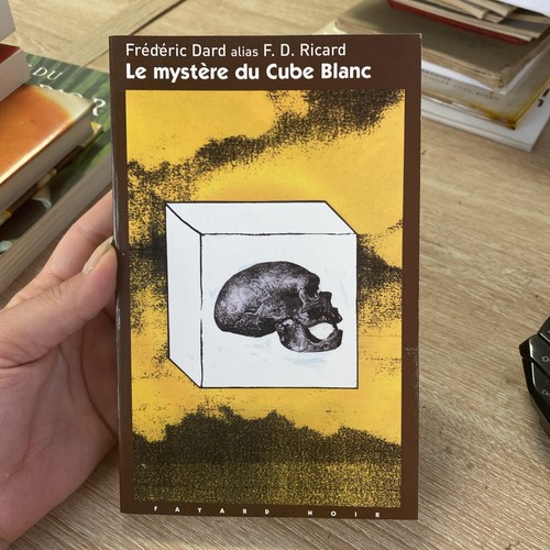 Mystère cube blanc - cube,