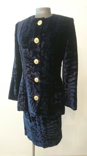 Tailleur jupe velours - tailleur,