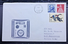 Espace USA Apollo 16 NASA Base Atlantique Norfolk VA le 27.4.1972 Lollini # 569E