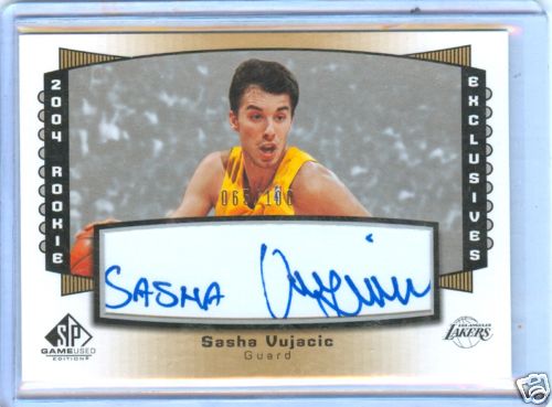 Sasha vujacic sp game - sasha,