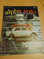 magazine ALPHA AUTO n° 51 avril 1975