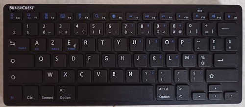 Clavier bluetooth silvercrest - clavier,