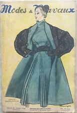 Modes et Travaux n° 626 Févier 1953 couture tricot chapeau poupées Françoise