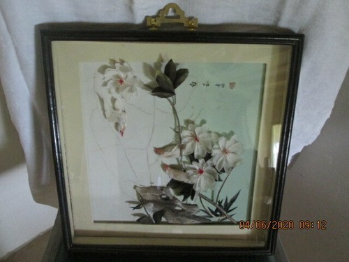 Vitrine decorative cadre bois - decorative,