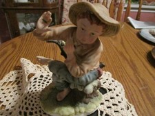 Vintage lefton figurine tom - ,