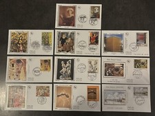 10 Timbre France Lot de FDC
