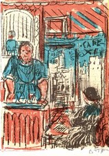 COTTAVOZ   ANDRE   LITHOGRAPHIE