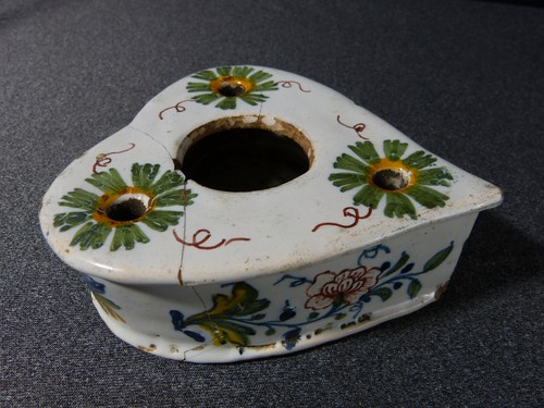 Encrier ancien faience de - en,