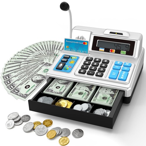 Toy cash register set - toy, with