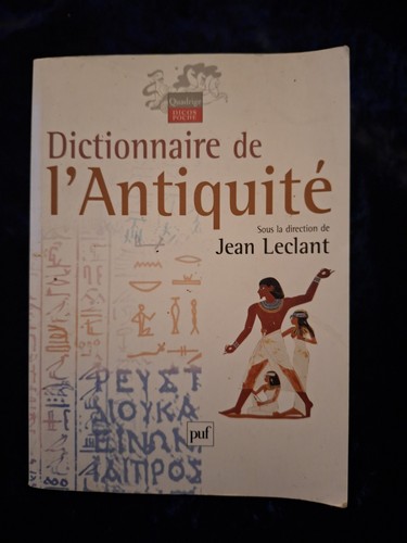 Dictionnaire antiquité - dictionnaire, de
