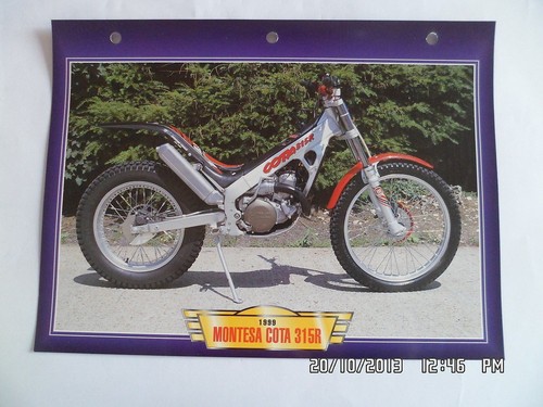 Carte fiche moto - carte,
