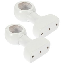  2 Pcs Supports Pour Tringles