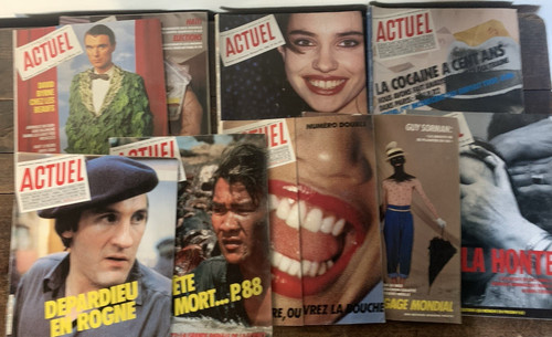 Actuel numeros 1985 1987 - actuel, 9