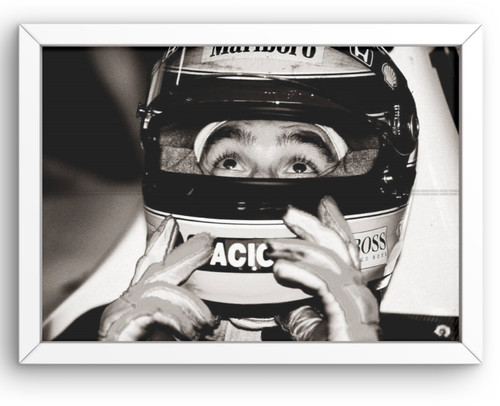 Photo encadrée ayrton - photo, senna