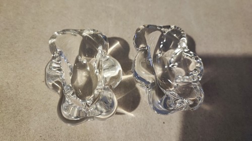 Paire salerons cristal - paire, de